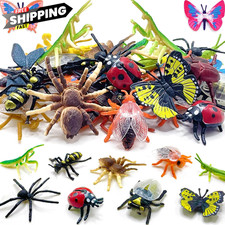 YZXODN 102 Pack Mini Bug Toys, Realistic Insect Toys 102 Pack, Colorful
