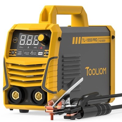 Stick Welder TOOLIOM 195A 110/220V IGBT LCD VRD TIG