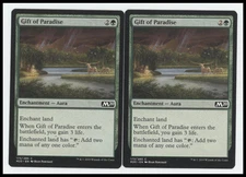 Gift of Paradise x2 #173 Core Set 2020 MTG Near Mint Common