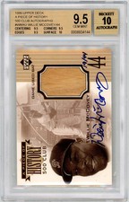 1999 Upper Deck 500 Club Autographs Willie McCovey #WMAU BGS 9.5 /44 Auto 10