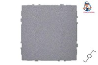 Liregus Modern Wippschalter 1-Fach 10A 250V Matt Schwarz Unterputz Ohne Rahmen