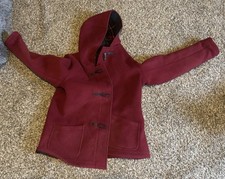 Original Montgomery Women’s Duffle Coat Size 20 Wool Red