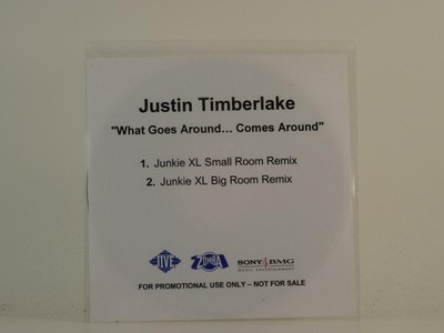 JUSTIN TIMBERLAKE WHAT GOES AROUND..COMES AROUND (E10) 2 Track Promo CD Single i