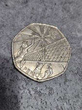 2011 Olympic Games Volleyball 50p Coin Circulated Condition - Available on eBay