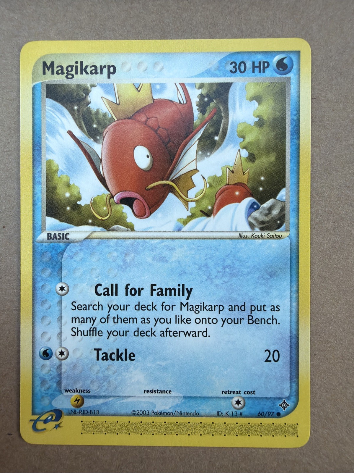 Magikarp 60/97 EX Dragon Regular