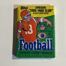 1986 Topps Football Wax Pack