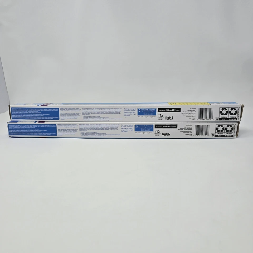 2x 900 Lumens 9 Watts 15W Equivalent T8/T12 Lamp G13 Base Non Dimmable 18in-tw - Image 4 of 4