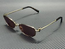 TIFFANY TF3115 6189VS Pale Gold Violet Mirror Women's 56 mm Sunglasses