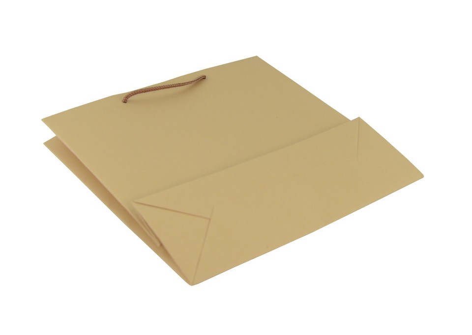 Brown Paper Gift Bags Eco Friendly Drawstring Handle Bag *Special Offer ...