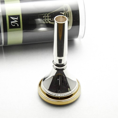 Marcinkiewicz 24K Gold Rim & Cup Trombone Mouthpiece, ET7 David