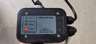 110V Automatic Water Pump Controller, Electronic Water Pump Pressure Switch(used