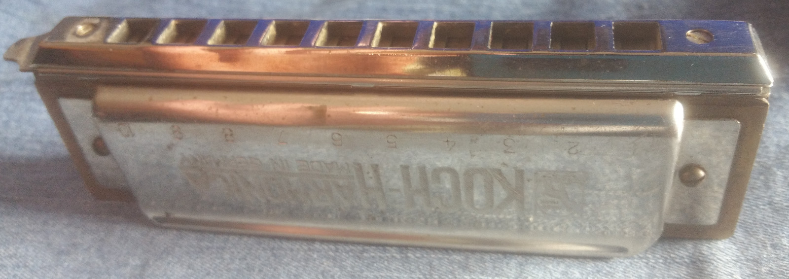 Koch Harmonica Vintage Genuine Chromatic Key of C Made In Germany FREE