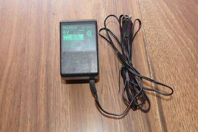 Sony AC-MZ60 6V 800mA Power Supply Adapter - DAT Decks Minidisc