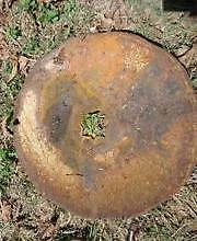 Rusty Disc Plough Bribie Island Antiques Gumtree Australia Brisbane North West Brisbane City 1250080711