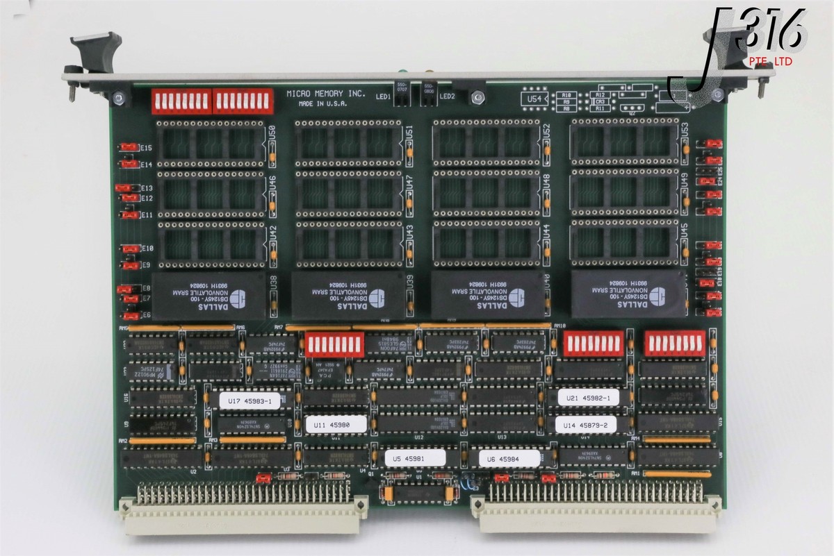 い 13159 MICRO MEMORY PCB, HIGH SPEED STATIC MEMORY MODULE, P/N