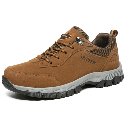 Herren wasserdichte bequeme Wanderschuhe Outdoor leichte rutschfeste Turnschuhe - Bild 5 von 15