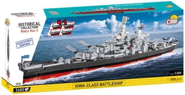Cobi - World War II - Iowa (2685 pcs) (New)