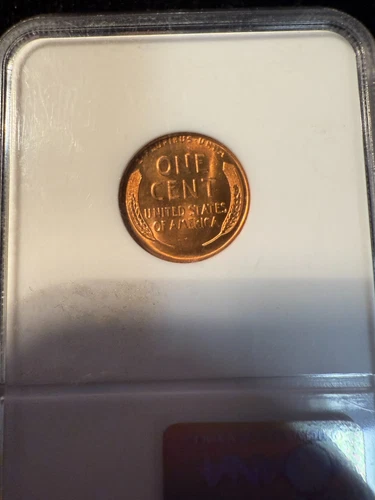 1934 LINCOLN WHEAT CENT NGC MS 66 RD
