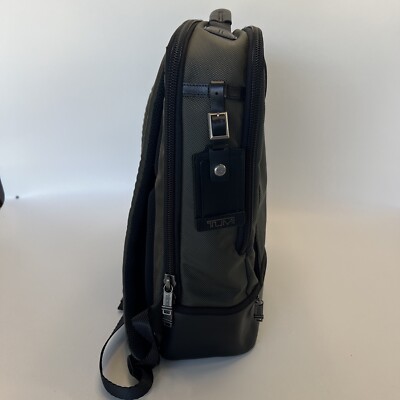 TUMI Alpha Bravo Davis Backpack Black/Green - 2226821WD2E TUMI Alpha Bravo Davis Backpack Black/Green - 2226821WD2E