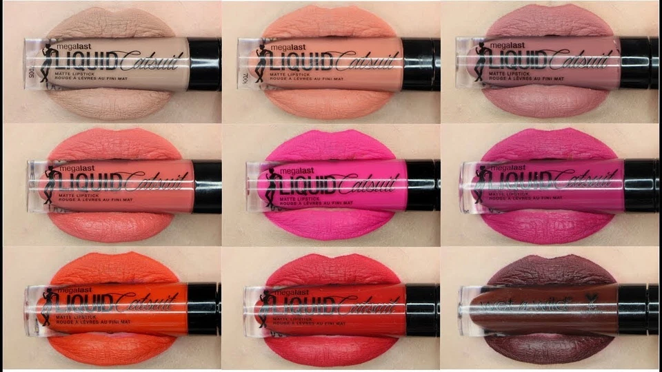 Lápiz labial líquido mate de alto brillo Wet N Wild Megalast Liquid Catsuit elige el tono Foto 2 de 4