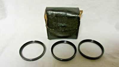 HOYA 46mm CLOSEUP SCREW ON  LENSES WITH CASE