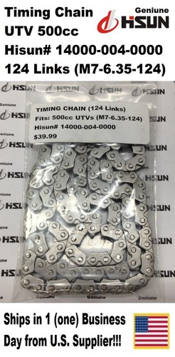 CAM CHAIN, TIMING CHAIN, 124 LINKS, 14000-004-0000, UTV500, SIDE BY SIDE, HISUN - Bild 1 von 8