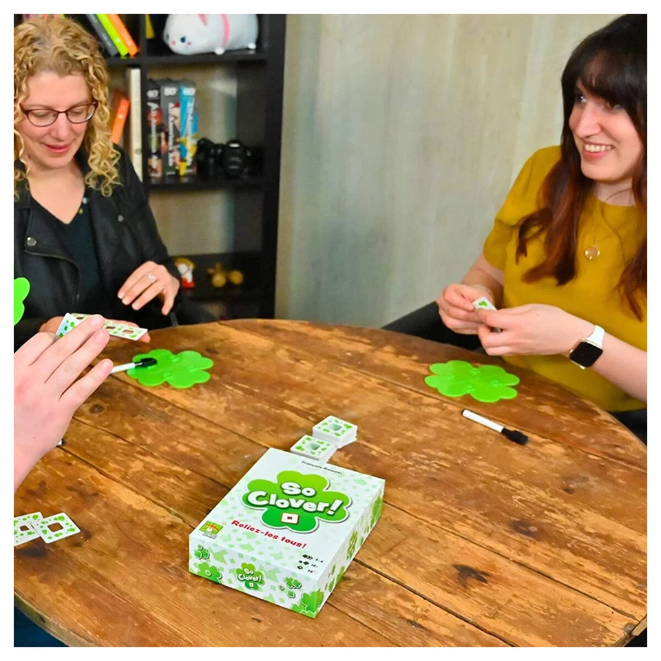 So Clover! | Link Them All! | Fun Co-Operative Party Board Game | Repos - Image 4 of 4