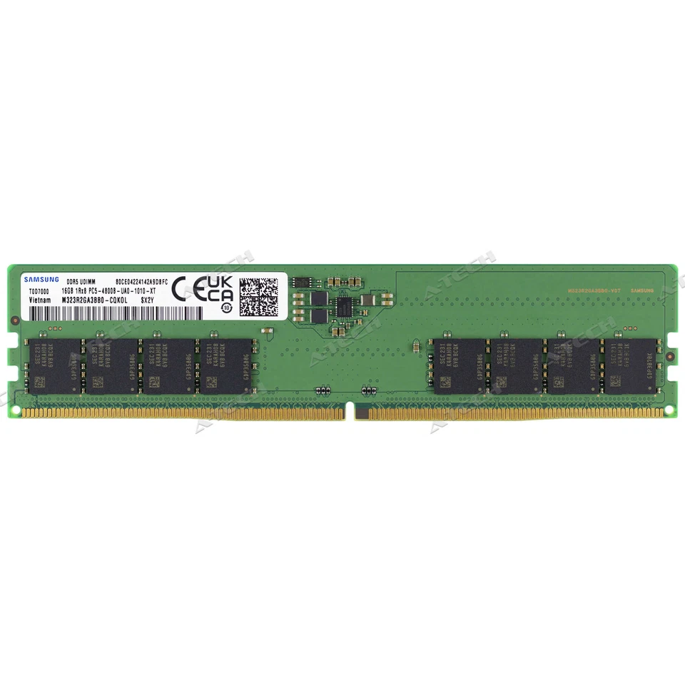 Samsung 16GB DDR5-4800 M323R2GA3BB0-CQK M323R2GA3BB0-CQK0D Desktop Memory RAM 1x - Image 2 of 4