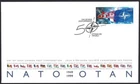 🍁Canada   #1809  "NATO  FLAGS"  Brand New  1999  First Day Cover