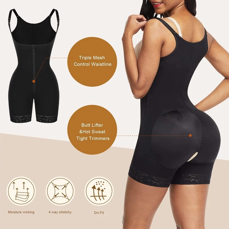 Fajas Colombianas Body Shaper Reductoras Levanta Cola Post Surgery Body Shaper - Image 4 of 4