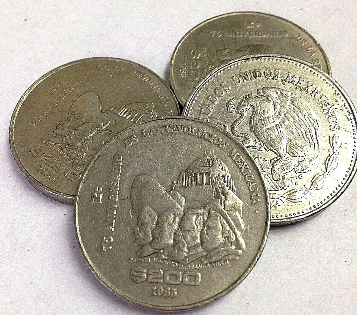 1985 MEXICO $200 Pesos, 75th Anniversary of Revolution