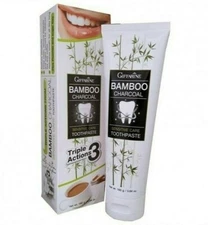 Premium Bamboo Charcoal Toothpaste Sensitive Care Triple Actions GIFFARINE160g. 