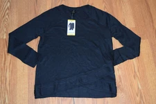 NWT Womens ACTIVE LIFE Black Active Sweater Shirt XXL
