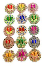 Janmashtami Laddu gopal ji, Cotton Dress Poshak Set - Size 2, Pack of 10 