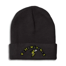 Beanies for Men Yellow Jacket Winter Hats for Women Acrylic Skull Cap 1 Size