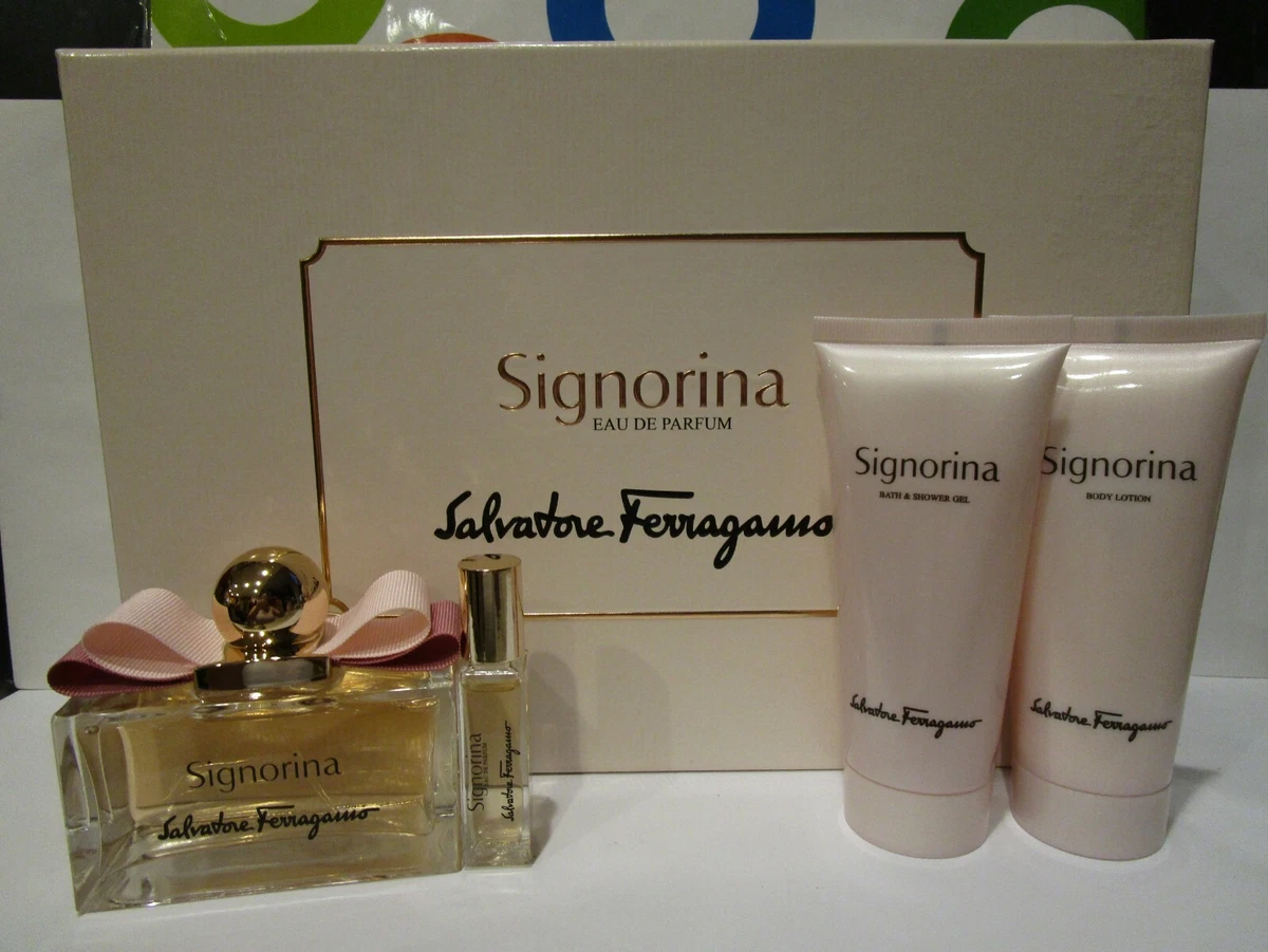 Salvatore ferragamo perfume gift clearance set