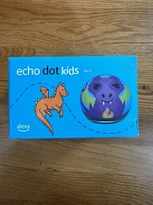 Brand New Echo Dot Kids Edition Purple Dragon 5th Generation Smart Speaker