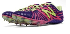 New Balance SD100 Women  s Spikes Track Shoes WSD100PP Purple Pink Size 9.5