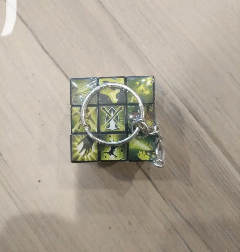 Dota2 Rubick TI8 Swag Bag Rubik Cubo Llavero Dota 2 Llavero Foto 2 de 3