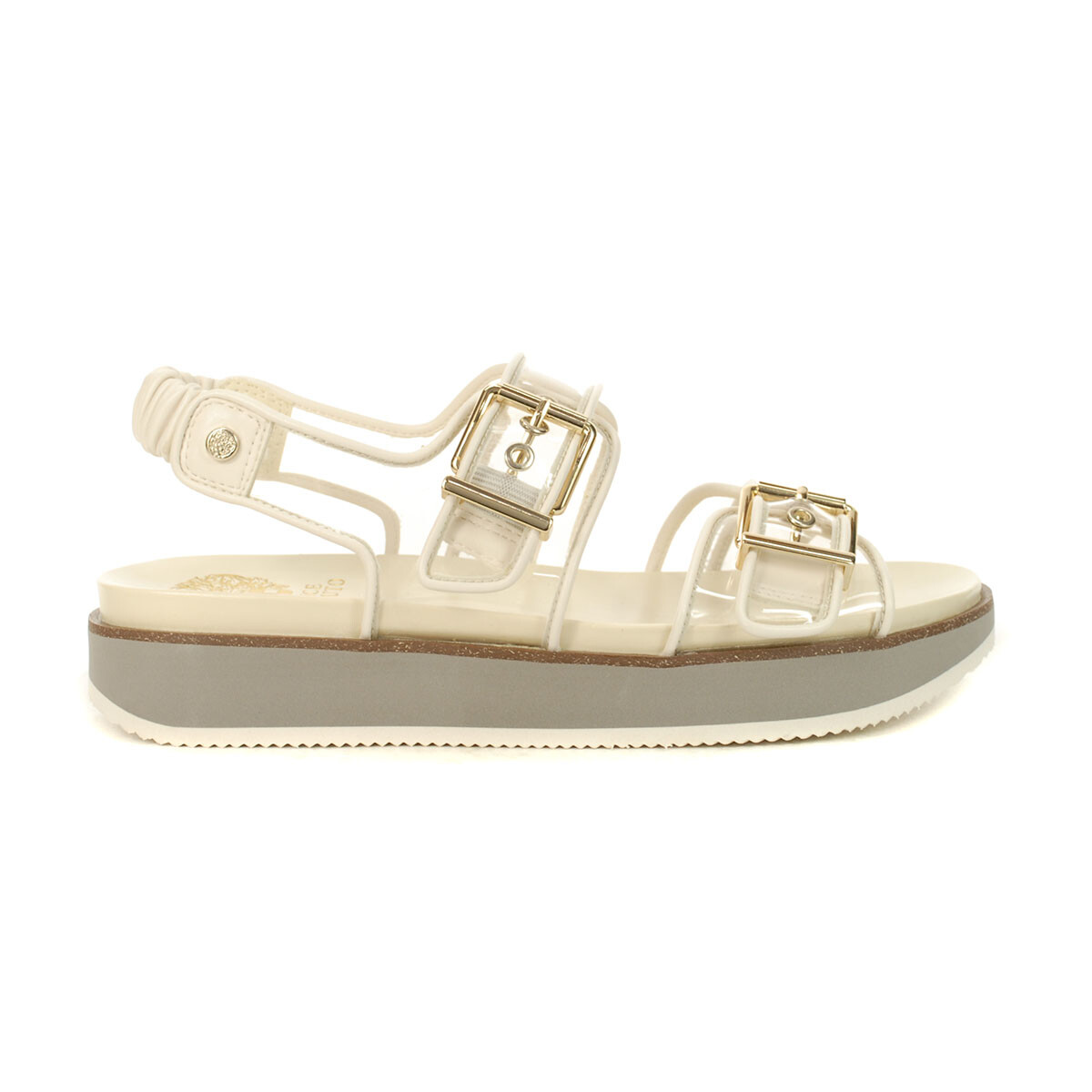 Vince Camuto Anivay Clear Coconut Sandals | eBay