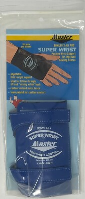 Master Super Wrist Support Vintage 1975 NIB Large RH NOS Master Industries Glove