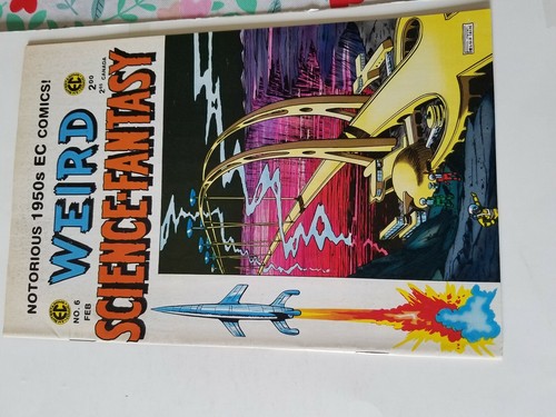 Shock Weird Science #6 - Notorious 1950's EC Comics - Entertainment Comic Books - Picture 2 of 3