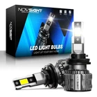NOVSIGHT H8 H11 LED Headlight Super Bright Bulbs Kit 6500K White High/Low Beam