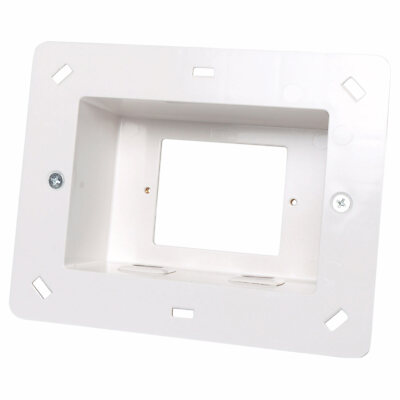 Recessed Power Point Wall Box Plate GPO TV LCD LED + Two AV Clipsal ...