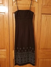 Guess Women Black Dress Size 3 Excellent Condition