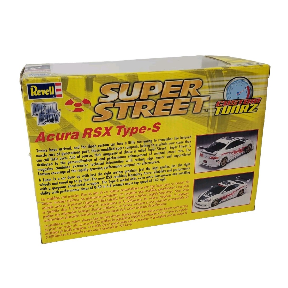 スーパーディオ　LEXUS RSX TypeS URA エアコン シンメトリカルAWD カービィ痛車 Super Street Acura RSX Type S Revell 1:25 Model Kit 85-1547 Sealed