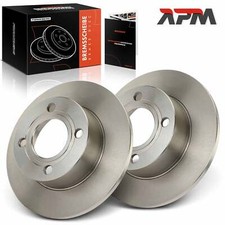 Bremsscheiben Bremsscheibe Hinten Voll Ø245mm für Audi 100 80 Cabriolet Coupe