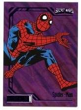 2024 Marvel Allegiance Secret Wars Purple Box Card #13 Spider-Man #60/99