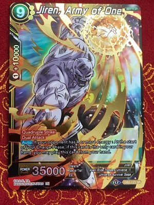 Dragon Ball Super Card Game Jiren, Army of One Draft Box 5 DB2-123 LP | eBay Dragon Ball Super Card Game Jiren, Army of One Draft Box 5 DB2-123 LP | eBay