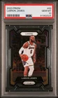 2023 Panini Prizm Basketball LeBron James Card #63 PSA GEM MT 10